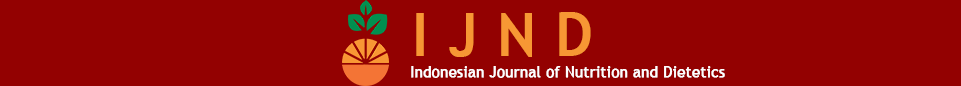 Jurnal Gizi dan Dietetik Indonesia (Indonesian Journal of Nutrition and